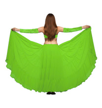 25 Yard 4-Tier Chiffon Belly Dance Skirt | Extreme Volume Sheer Dancewear C7