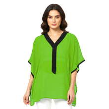 Chiffon Tulip Caftan Top | Flowy Casual Tunic S-5XL | 30 Colors C64