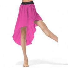 Chiffon High Low Wrap Asymmetrical Ballet Dance Skirt C41- Regular Size 2