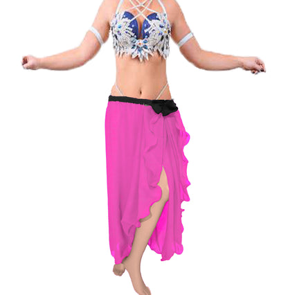 Chiffon New Design Belly dance Skirt C16- Regular Size 2