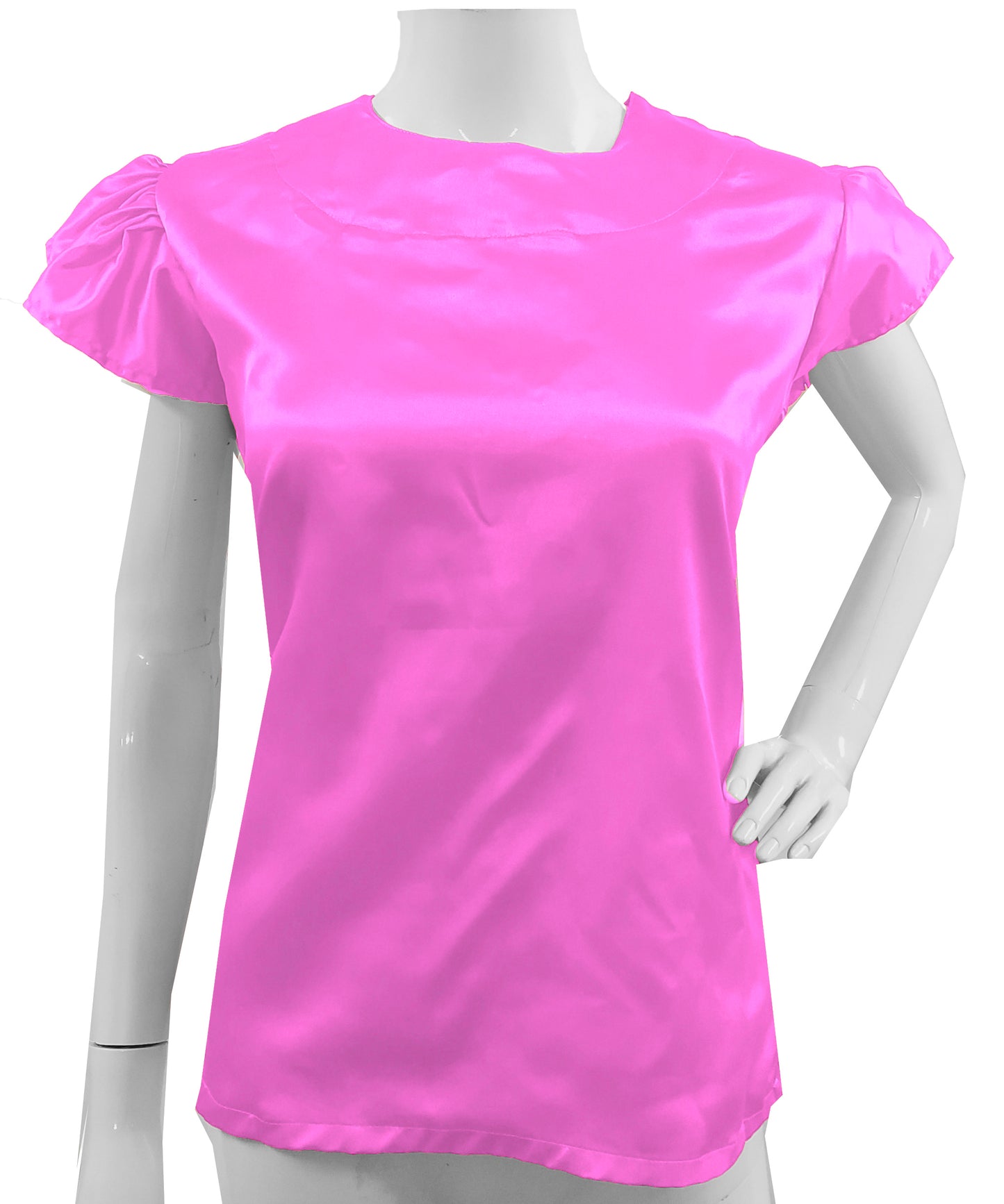 Satin Top / T shirt S89 - Regular Size 2