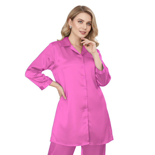 #,Color,Image Alt Text (Satin Button Down Shirt)