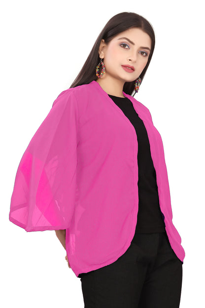 Women Chiffon Shrug / Jacket C51- Regular Size 2