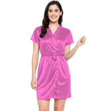 Satin Night Wear Bathrobe | Luxurious Kimono Robe S-3XL | 41 Colors S108