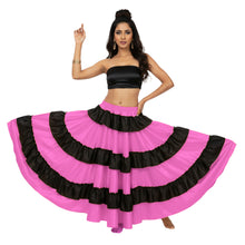 Satin Full Circle Dance Skirt Frill | 360° Flow S-3XL S46