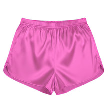 Satin Night Wear Mini Shorts | Sleep & Lounge Pant S-3XL | 41 Colors S78 Meek Mercery BY KF