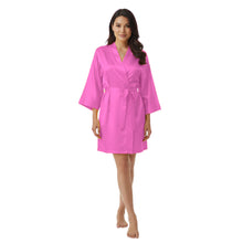 Satin Night Wear Bathrobe | Luxurious Kimono Robe S-3XL | 41 Colors S26