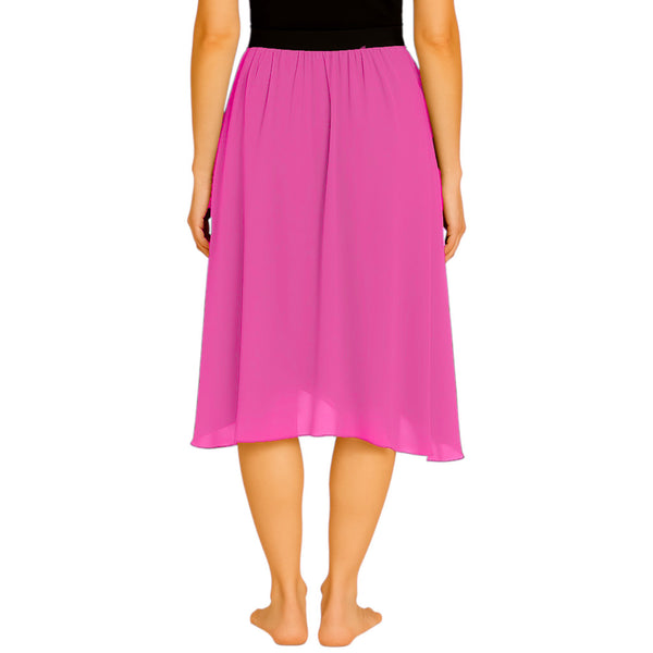 New Design! Modern Chiffon Belly Dance Skirt | Full Flare & Flowing Silhouette C16