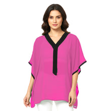 Chiffon Tulip Caftan Top | Flowy Casual Tunic S-5XL | 30 Colors C64