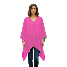 Chiffon Long Bolero Jacket Shrug | Sheer Cover-Up S-5XL | 30 Colors C50