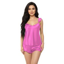 Satin Fancy Pajama Set | Luxury Night Wear PJs S-3XL | 41 Colors S99