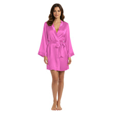 Satin Night Wear Bathrobe | Luxurious Kimono Robe S-3XL | 41 Colors S104