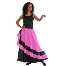 Satin Half Circle Belly Dance Skirt | Elegant Flow S-3XL | 41 Colors S57