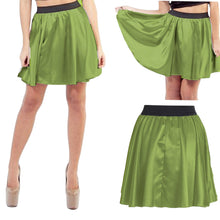 Satin Belly Dance  Short skirt S70 - Regular Size 2