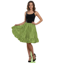 Satin 3-Layer Short Skirt | Tiered Ruffle Party Mini S-3XL S62