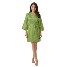 Satin Night Wear Bathrobe | Luxurious Kimono Robe S-3XL | 41 Colors S26