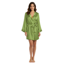 Satin Night Wear Bathrobe | Luxurious Kimono Robe S-3XL | 41 Colors S104