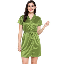 Satin Night Wear Bathrobe | Luxurious Kimono Robe S-3XL | 41 Colors S108