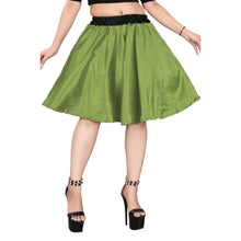 Satin Short Party wear Skirt S14-Regular Size 2