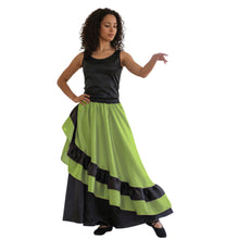 Satin Half Circle Belly Dance Skirt | Elegant Flow S-3XL | 41 Colors S57