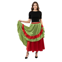 Satin Half Circle Belly Dance Skirt | Elegant Flow S-3XL | 41 Colors S71