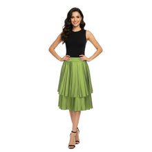 Satin Belly Dance Midi Skirt | Casual wear Skirt S-3XL | 41 Colors S35