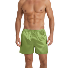 Men's Satin Nightwear Shorts | Sleep & Lounge Pant S-3XL | 41 Colors