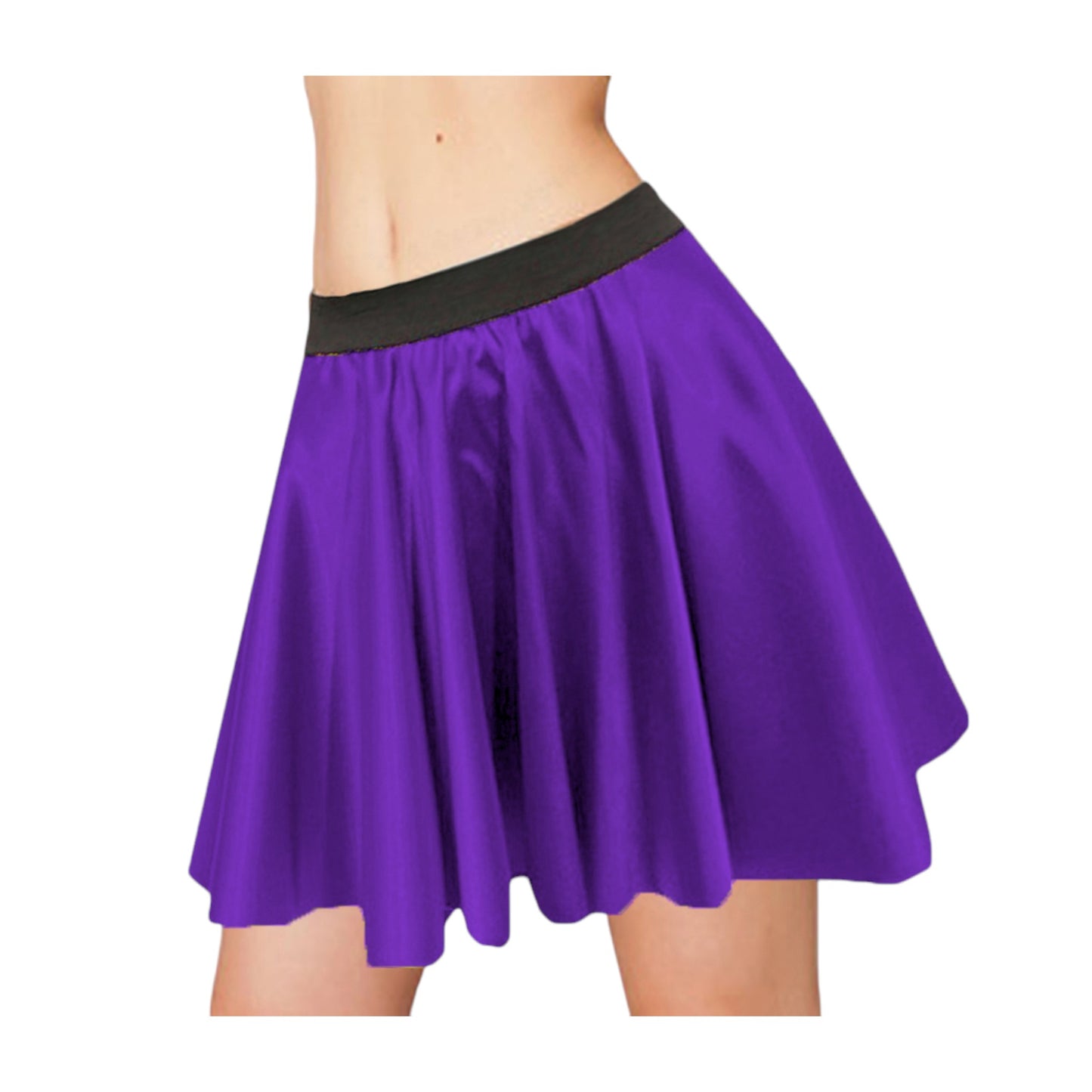 Satin short  skirt S34 - Regular Size 2