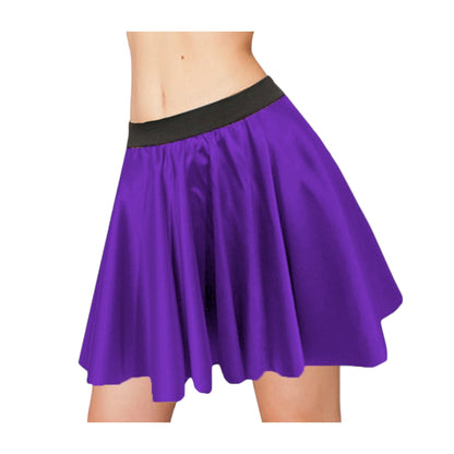 Satin short  skirt S34 - Regular Size 2