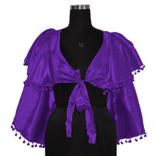 Satin Fancy Ruffle top S43 - Regular Size 2