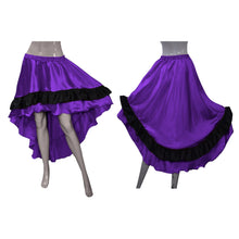 Belly Dance Satin Asym with Frill S48 - Regular Size 2