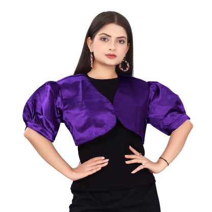 Satin Party wear jacket S109-Regular Size 2