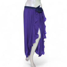 New Design! Modern Chiffon Belly Dance Skirt | Full Flare & Flowing Silhouette C16