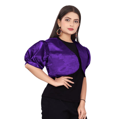 Satin Party wear jacket S109-Regular Size 2