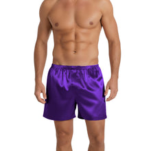 Men's Satin Nightwear Shorts | Sleep & Lounge Pant S-3XL | 41 Colors