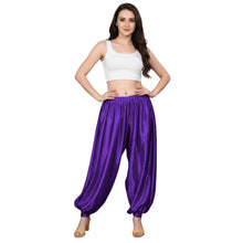 Yellow Satin Aladdin Trousers, bright harem pants.