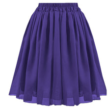 Flowy Chiffon Mini Skirt - High-Waist Pleated Party & Cocktail Wear C27