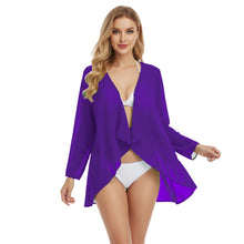 Chiffon Swimwear Cover Up Jacket | Sheer Beach Shrug S-5XL C77