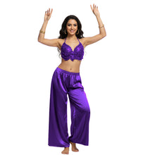 Satin Palazzo Pants | Belly Dance Wide Leg Flow S-3XL | 41 Colors S19