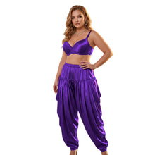 Satin Salwar Pants for Women – Wide Leg Harem Pants, S-5XL, 41 Colors S149