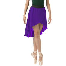 Chiffon High-Low Ballet Skirt | Asymmetrical Dance Wrap Skirt for Women | 30 Colors, S-5XL C41