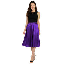Satin Belly Dance Midi Skirt | Casual wear Skirt S-3XL | 41 Colors S35