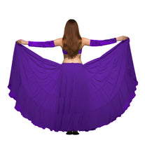 25 Yard 4-Tier Chiffon Belly Dance Skirt | Extreme Volume Sheer Dancewear C7