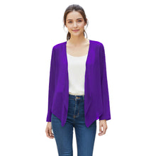 Chiffon Long Sleeve Shrug | Sheer Bolero Cover-Up S-5XL | 30 Colors C49