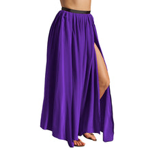 Side  Slit A line Belly Dance skirt 4 Layer Skirt S95 - Regular Size 2