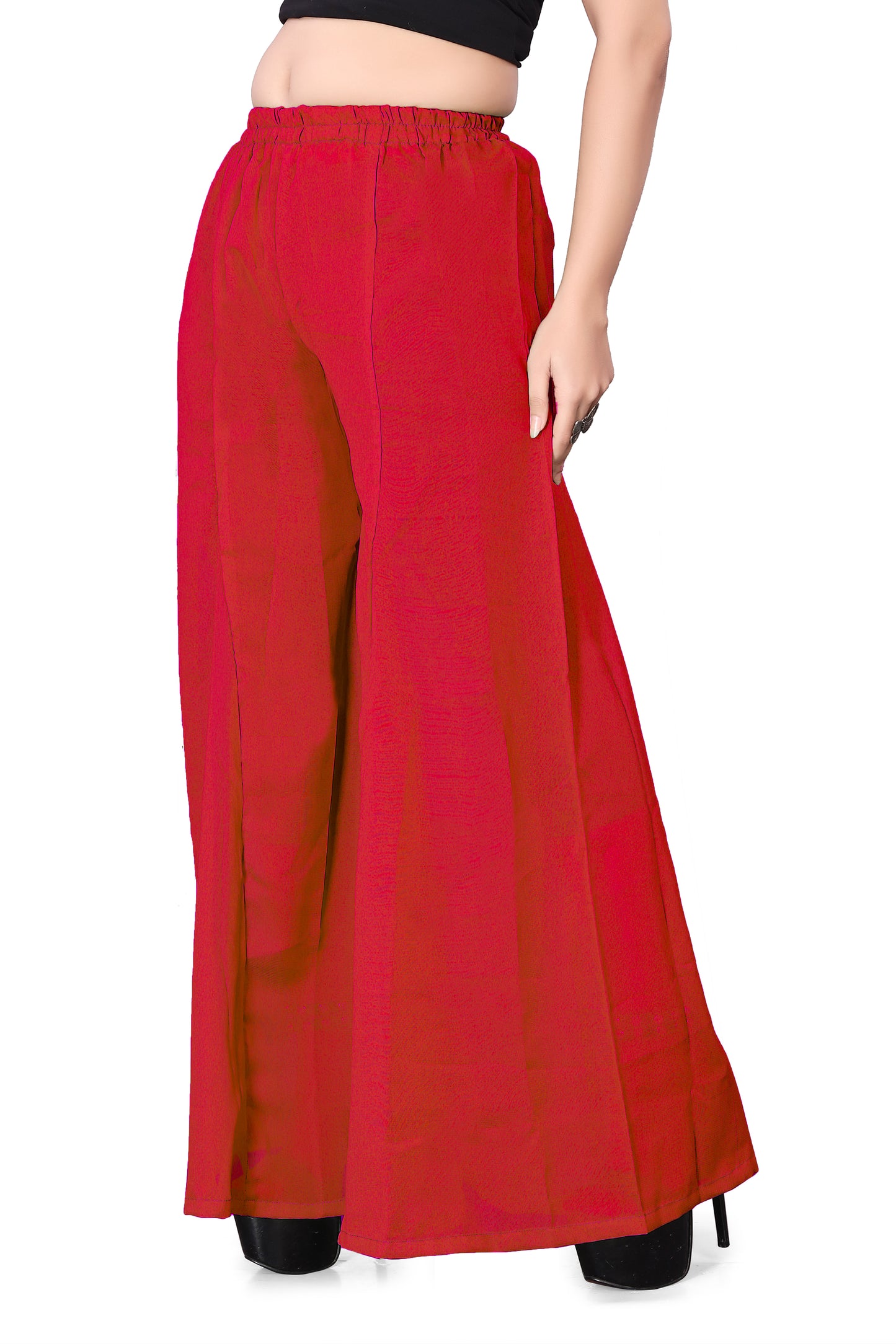 Chiffon Wide Leg Palazzo Pants C17-Regular Size 2