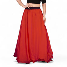 Chiffon Full Circle Belly Dance Skirt | Elegant 360° Flow & Sheer Movement C12