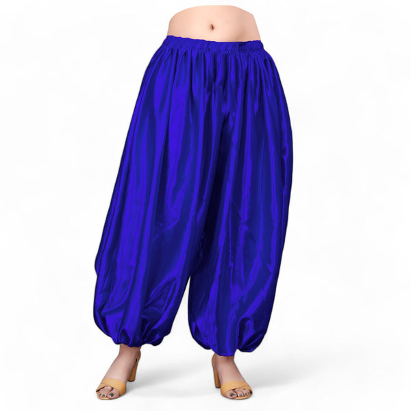 Satin Aladdin Harem Pant Long Boohoo Belly Dance Pant S132- Regular Size 3