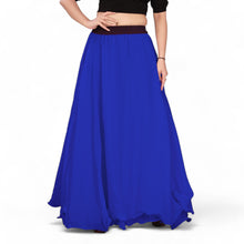 Chiffon Full Circle Belly Dance Skirt | Elegant 360° Flow & Sheer Movement C12