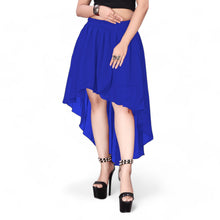 Chiffon Asymmetrical High-Low Skirt | Modern Dance, Lyrical, Belly Dance Fusion C9